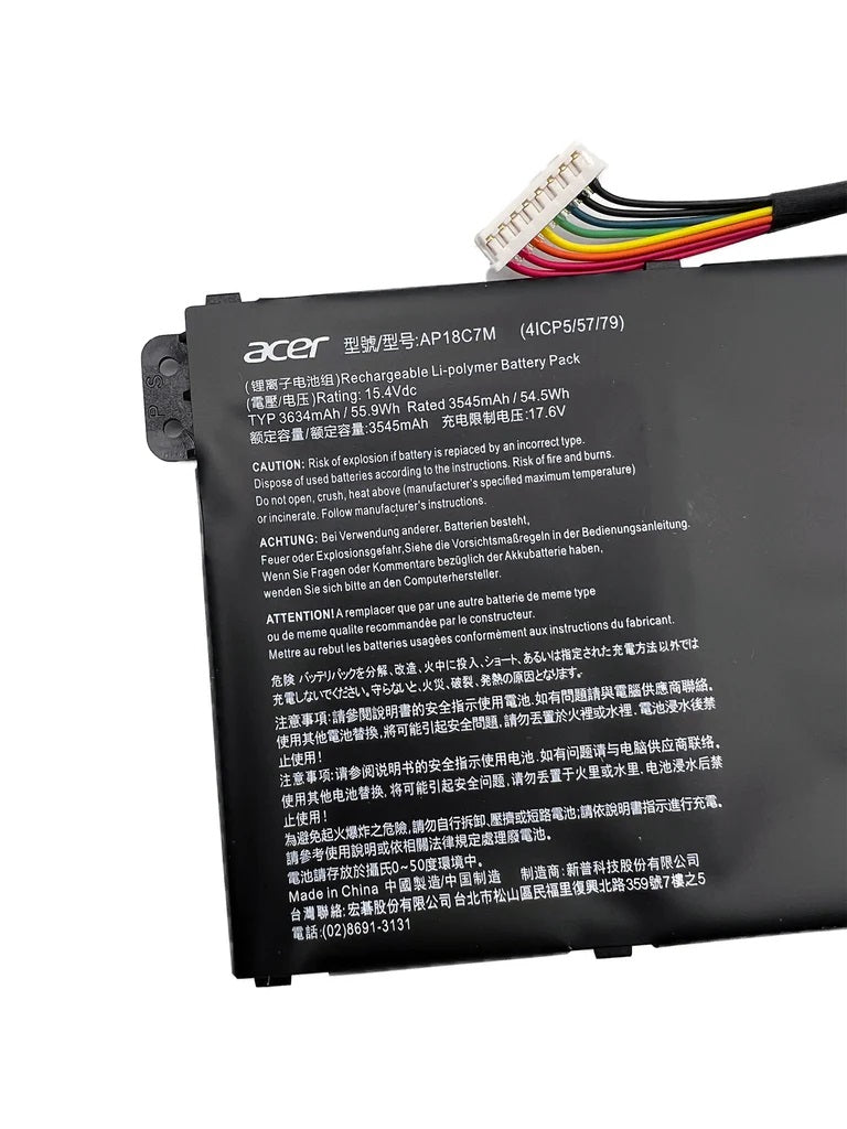Acer Battery for Swift SF514-54GT SF514-54T SF514-55T CN315-72 AP18C7M