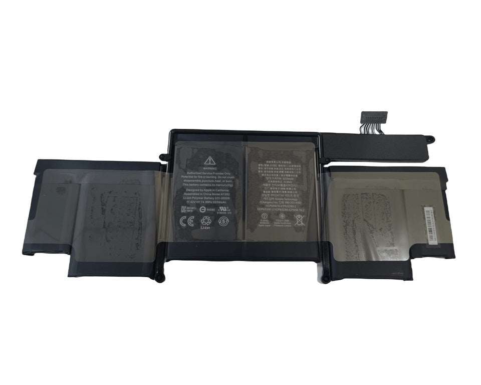 New Genuine Laptop Battery Pack for Apple MacBook Pro 13" Retina A1502 2013-2015 A1582 Original 74.9Wh 11.42V