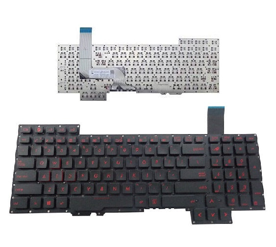 ASUS New Keyboard US English No Cover/Frame for ROG G751J G751JL G751GM G751JT G751JY 0KNB0-E601US00 ASM14C33USJ442