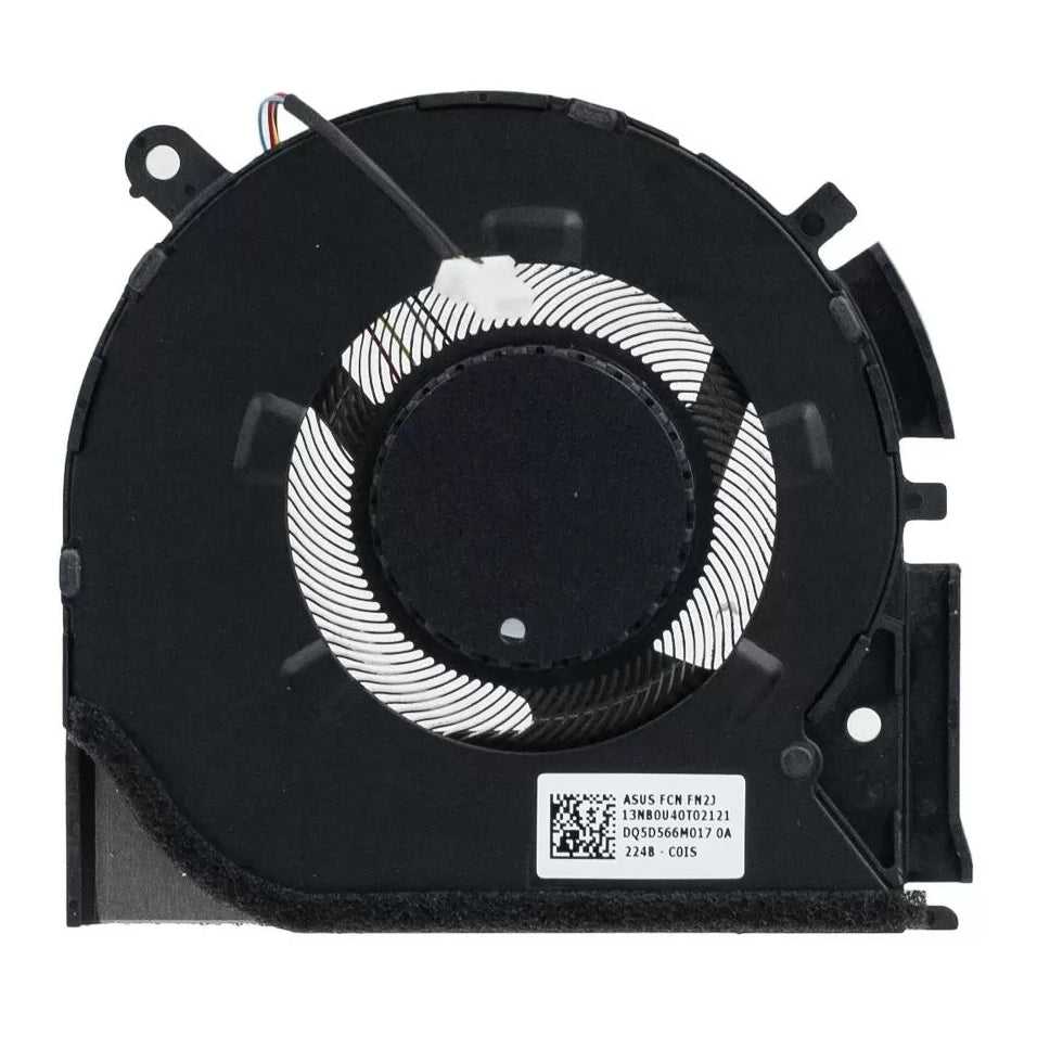New Laptop Cooling Fan for ASUS VivoBook Pro 14 K3400PA K3400PH M6400QC M6400QH M6400RC K6400ZC M7400QC M7400QE N7400PA N7400PC N7400QC N7400QE S3400PA S3400QA S3400QC S3401QA S3401QC X3400PA X3400PH X7400PA X7400PC 13NB0U40T02121 13NB0U40T02011 13NB0U40T02021 13NB0U40T02111 DQ5D566M017 DFS5K12114262G FN2J Left Side DC5V