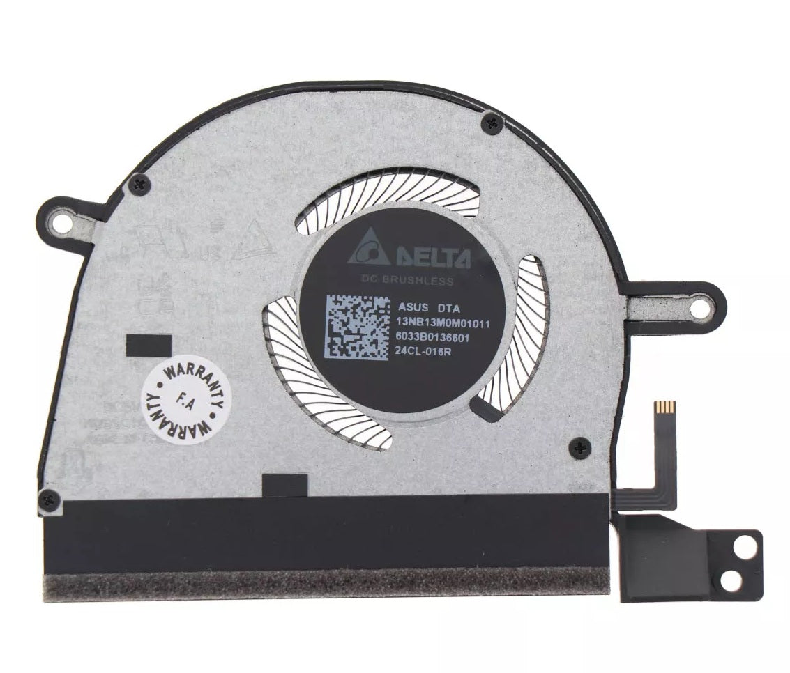 ASUS Laptop CPU Processor Cooling Fan for ZenBook S 14 UX5406 UX5406SA ZenBook S 16 UM5606 UM5606KA UM5606WA 13NB13M0M01011 6033B0136601 ND55C1G-23L12 New DC5V