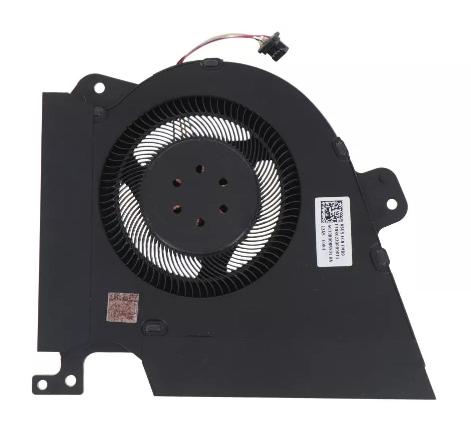ASUS Laptop GPU Cooling Fan for ROG Zephyrus Duo 15 GX550 GX550LWS GX550LXS 13NR02Z0P09011 6033B0088501 DFSCK22115181D FMB8 New GPU Graphics VGA Video Cooling Fan DC12V