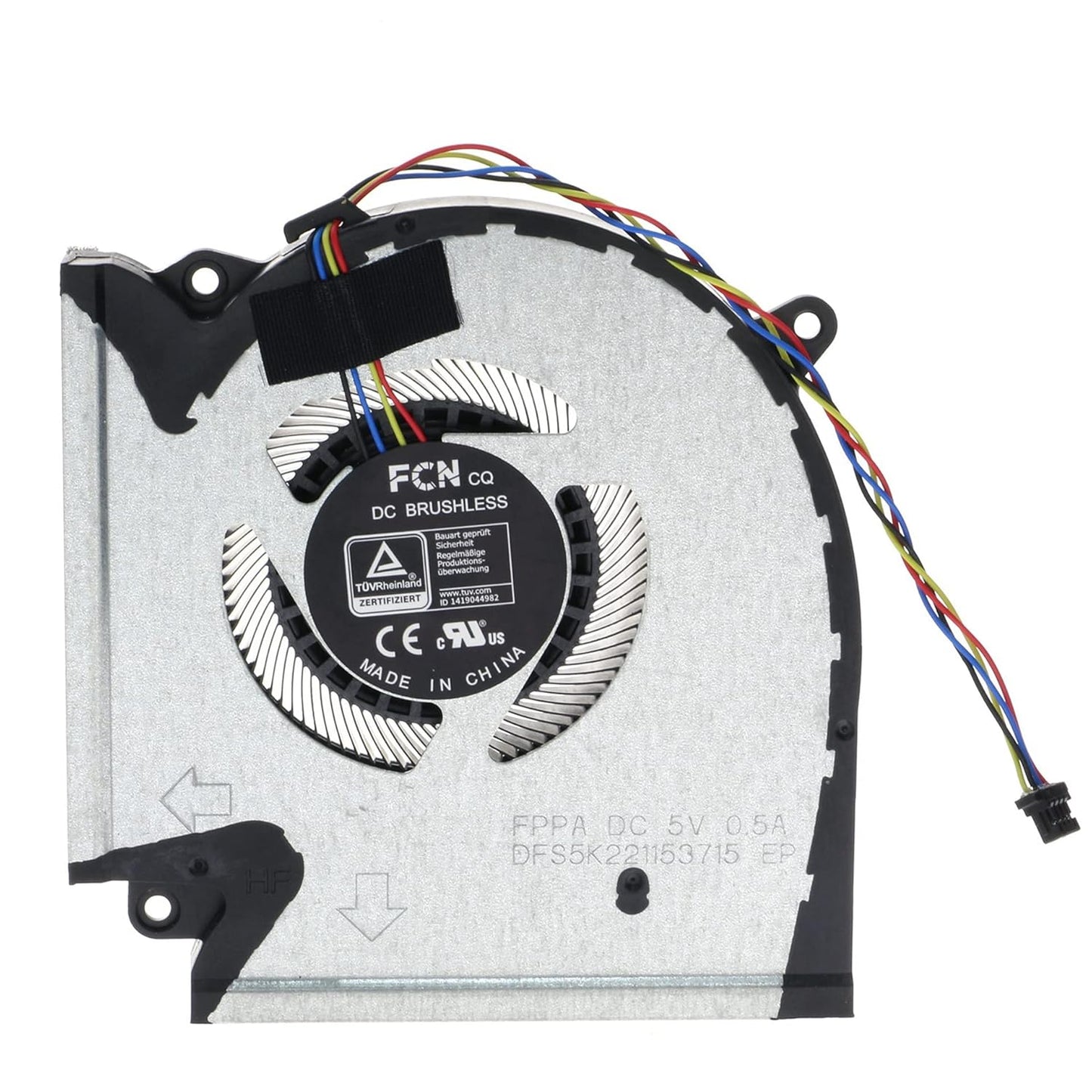 New Laptop CPU Cooling Fan for ASUS ROG Strix G513IC G713IE G713IH G713QC G713QE 13NR0510P01011 13NR0510P01021 6033B0093901 6033B0094101 NS85C59-20G04 DFS5K221153715 FNAC FPPA DC5V (Not 12V)