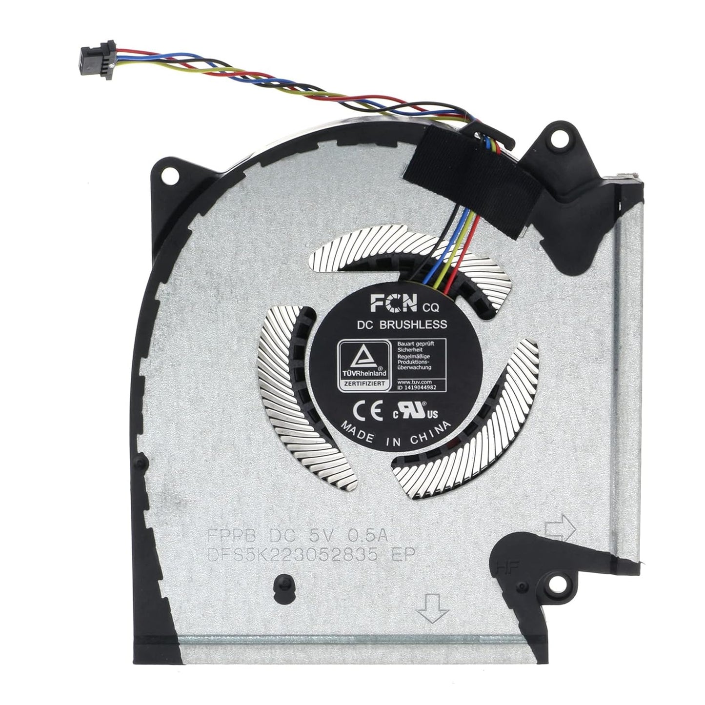 ASUS Laptop GPU Cooling Fan for ROG Strix G513IC G713IE G713IH G713QC G713QE 13NR0510P02011 13NR0510P02021 6033B0111601 6033B0094201 NS85C59-20G05 DFS5K223052835 FNAD FPPB New DC5V (Not 12V)