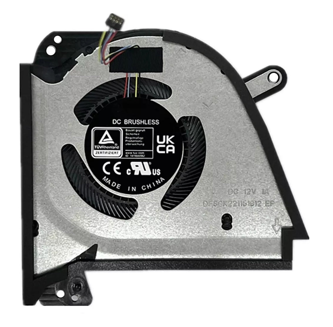 New Laptop GPU Cooling Fan for ASUS ROG Fantasy 15 16 Zephyrus G15 GA503 GA503R GA503RM GA503RS GA503RW GA503RX UX325SA UX325UA 13NR0800T04011 DQ5DC87G001 DFSCK221151812 FPPQ GPU Graphics Video VGA Cooling Fan DC12V (Not 5V)
