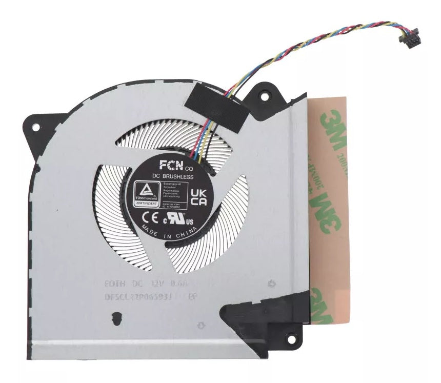 ASUS Laptop GPU Cooling Fan for ROG Strix Scar 17 G733PY G733PY-LL020X G733PY-LL025W G733PYV G733PZ G733PZ-LL075X G733PZ-XS96 G733PZ-LL021W 13NR0DB0P01011 6033B0126201 DFSCL42P06593J FQTH New GPU Graphics VGA Video Cooling Fan DC12V