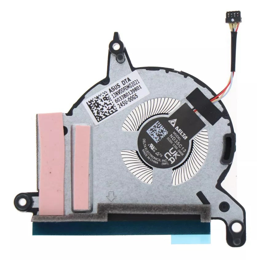 New Left Side Cooling Fan for ASUS ROG Ally 2024 ROG Ally X Handheld Game Console RC72LA 13NV00F0M02011 13NV00F0M02021 6033B0139801 ND35C13-24A08 DC5V