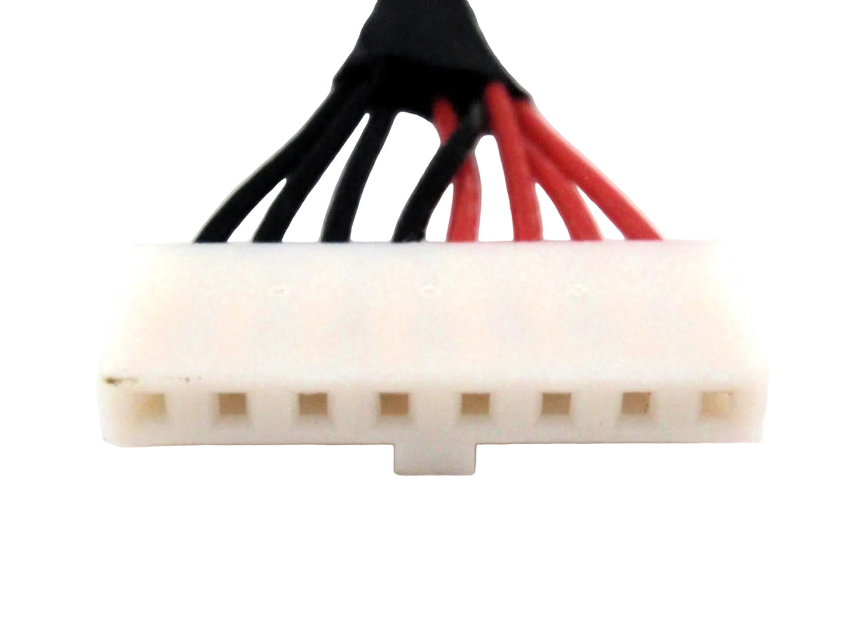 New Laptop DC In Power Jack Charging Port Connector Socket Cable for ASUS ROG G552V GL552J GL552JX GL552V GL552VL GL552VW GL552VX GL553V GL553VD GL553VE GL553VW GL753V GL753VD GL753VE FX53V FX53VD FX53VW FX753VD RG52V RG52VW X53VW ZX50 ZX50J ZX50VX ZX50Z 14026-00140000 1417-00FC000 1417-00FD000 1417-00ED000 16cm