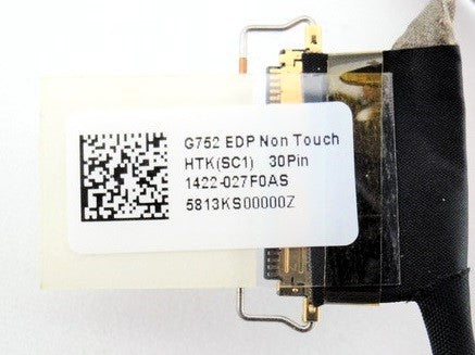 ASUS Laptop LCD Video Cable for ROG G752V G752VL G752VM G752VS G752VT G752VY 1422-027F0AS 1422-02710AS New LCD LED EDP Display Screen Cable Non-Touch Screen 30P