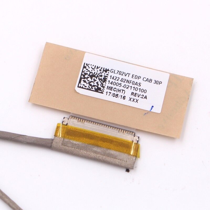 ASUS Laptop LCD Display Cable for ROG GL702VS 1422-02NF0AS 14005-02110100 New LCD LED LVDS EDP Display Video Screen Cable 30-Pin