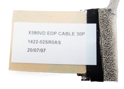 ASUS Laptop LCD Video Cable for N580V N580VD N580V X580 NX580V X580NV NX580VD N580G N580GD X580GD X580VD X580BP X580B N580 N580VD X580NV 1422-02SS0AS 1422-02YS0AS 1422-02SR0AS New LCD LED EDP Display Screen Cable Non-Touch 30-Pin