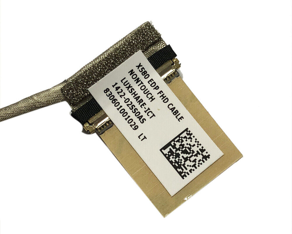 New Laptop LCD LED EDP Non-Touch Screen Display Video Cable for ASUS N580V N580VD N580V X580 NX580V X580NV NX580VD N580G N580GD X580GD X580VD X580BP X580B N580 N580VD X580NV 1422-02YS0AS 1422-02SS0AS 1422-02SR0AS 1422-02MK0AS FHD NTS