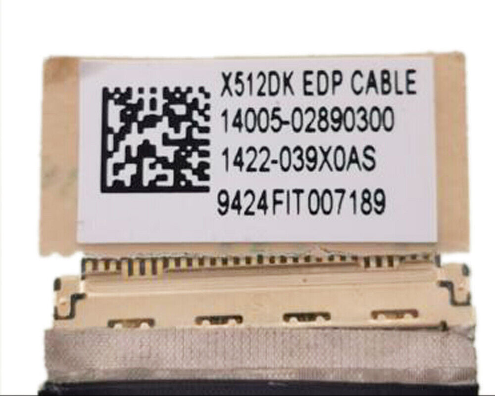New Laptop LCD LED LVDS EDP Display Video Screen Cable for ASUS VivoBook 15 A512D F512D F512DA X512 X512DK 1422-039X0AS 14005-02890300 14005-02890400