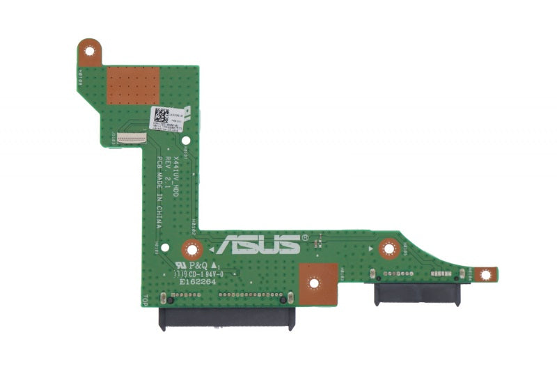 ASUS Hard Drive SSD ODD SATA Connector Board for A441U F441U R414UW X441N X441S X441UV X441UV 60NB0C80-HD103 X441UV_HDD 69N138D10A00-01 New Hard Drive HDD SSD ODD SATA IO Connector Board Rev 2.1