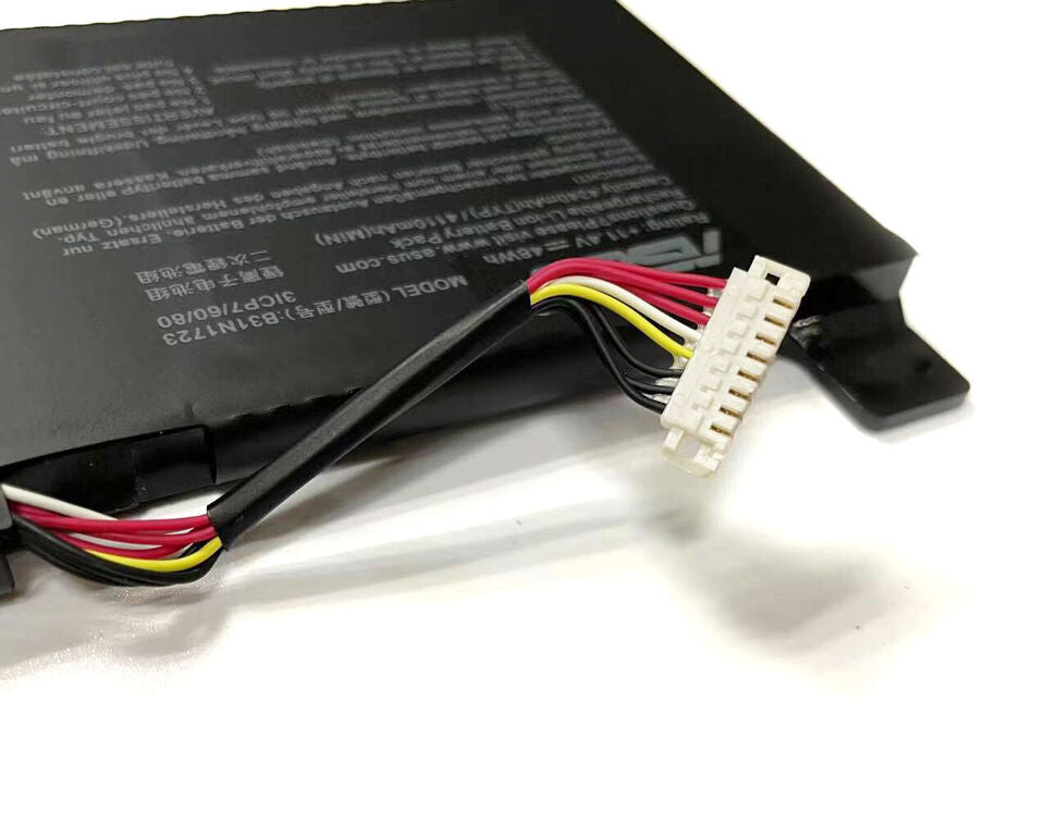 New Genuine Laptop Battery Pack forASUS VivoBook 15 F570ZD FX570UD K570UD R570ZD X570UD X570ZD B31N1723 B31BN95 Original 48Wh 11.4V