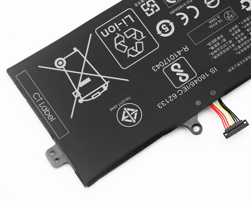 New Genuine Laptop Battery Pack for ASUS ROG Zephyrus GX501 GX501G GX501GI GX501GM GX501GS GX501V GX501VI GX501VIK GX501VS GX501VSK C14N1712 0B200-02380100 0B200-02380200 Original 50Wh 15.4V