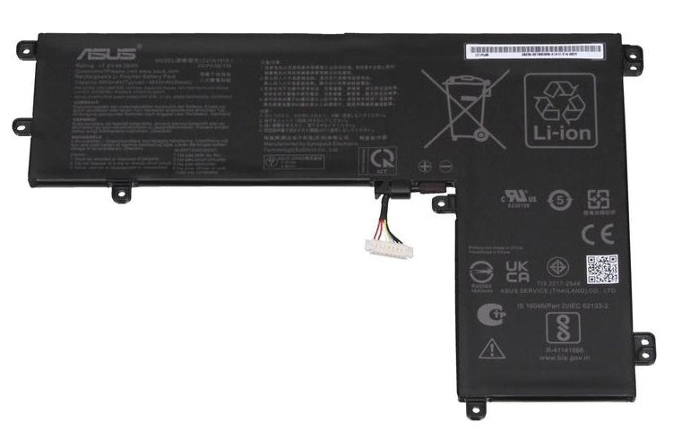 New Genuine Laptop Battery Pack for ASUS VivoBook 12 E210KA E210MA L210MA R214MA C21N1913 2ICP4/59/134 C21Pp05 Original 7.7V 38Wh 4800mAh