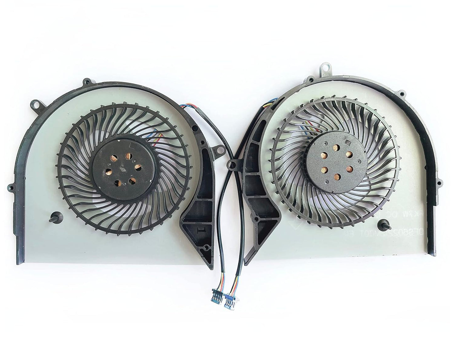 New Laptop CPU and GPU Cooling Fans for ASUS ROG Strix FX63 FX63V FX63VM FZ63VM FX503 FX503VM GL503 GL503VM 13NB0GI0AP0901 13NB0GI0AP1001 DFS602212M00T FK7W DFS552012M00T FK7V DC12V (Not 5V)
