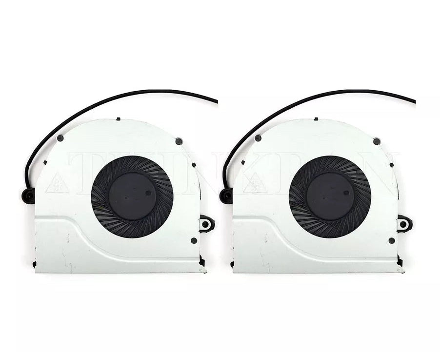 New Laptop CPU and GPU Cooling Fans for ASUS ROG Strix FX503 FX503VD GL503 GL503VD GL703 GL703VD 13NB0GQ0AP0201 13NB0GQ0AP0701 DFS521212MP0T FKA5 DFS541105FC0T FK6P DC5V (Not 12V)