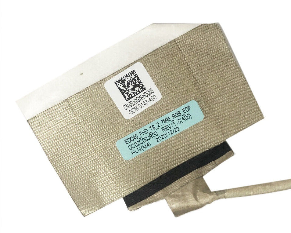 New Laptop LCD LED EDP Touch Screen Display Video RGB Flex Cable for Dell Latitude 7400 E7400 DC02C00JR00 00JGGW 0JGGW EDC40 FHD TS