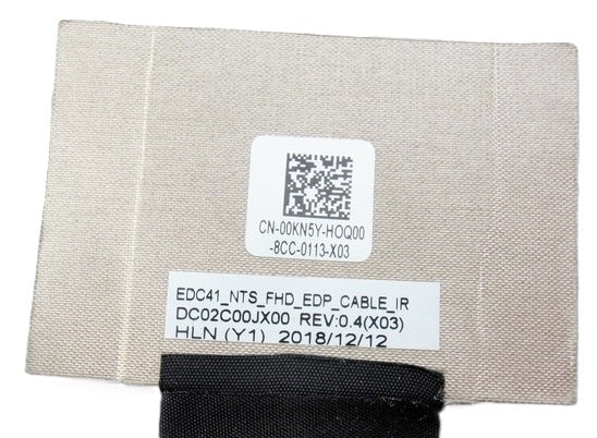 Dell LCD EDP IR Display Video Cable Non-Touch Screen FHD DC02C00JX00 00KN5Y Latitude 5400 5401 5402 5405 0KN5Y