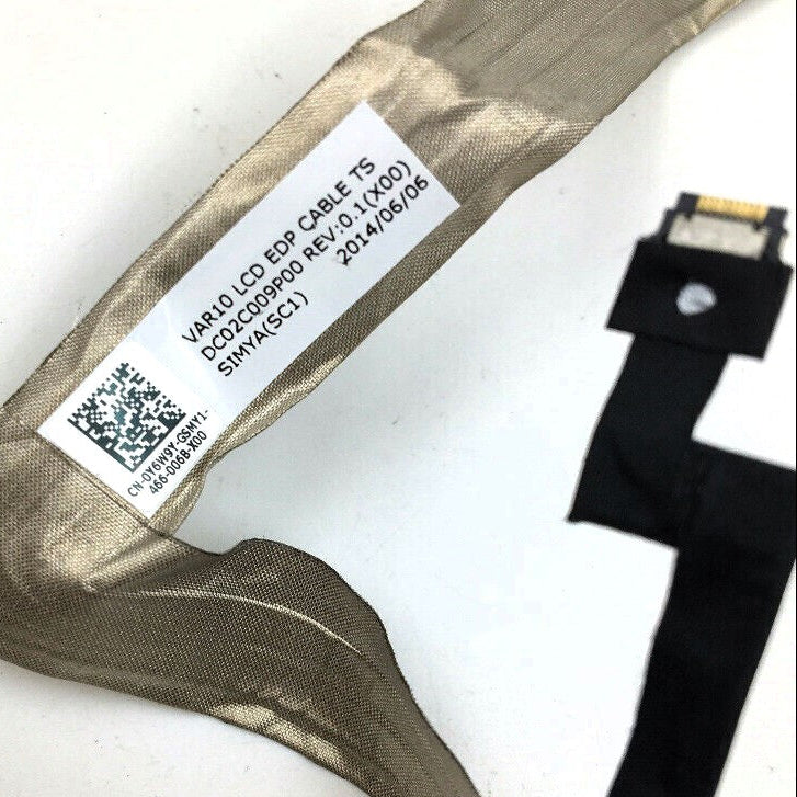 New Laptop LCD LED EDP Touch Screen Display Video Cable for Dell Precision M6800 DC02C009P00 Y6W9Y 0Y6W9Y VAR10 TS