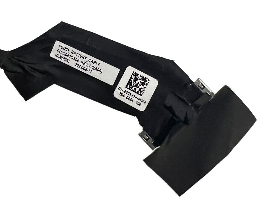 New Laptop Battery Charging IO Connector Cable for Dell Alienware M15 M17 R3 R4 M15R3 M15R4 M17R3 M17R4 DC02003OV00 0302J5 302J5 FDQ51