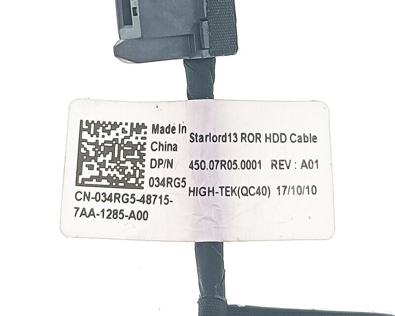 New Laptop Hard Drive HDD SSD SATA IO Connector Cable for Dell Inspiron 13MF 2378 5368 5378 5379 Latitude 3390 Starlord13 34RG5 034RG5 450.07R05.0001