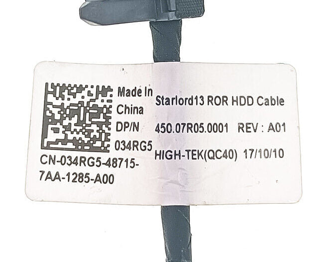 New Laptop Hard Drive HDD SSD SATA IO Connector Cable for Dell Inspiron 13MF 2378 5368 5378 5379 Latitude 3390 Starlord13 34RG5 034RG5 450.07R05.0001