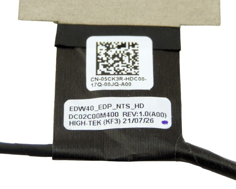 New Laptop LCD LED EDP Non-Touch Screen Display Video Cable for Dell Inspiron 14 7490 14-7490 I7490 DC02C00M400 5CK3R 05CK3R EDW40 HD 30-Pin NTS