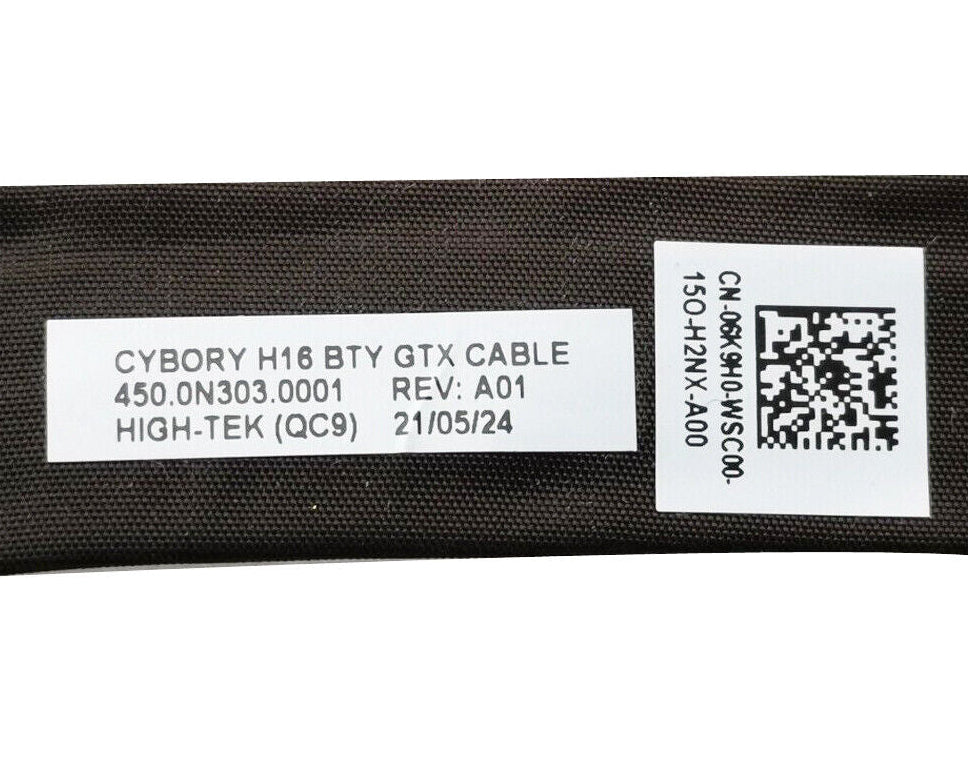 New Laptop Battery Charging IO Connector Cable for Dell Inspiron 15 Plus 7510 16 Plus 7610 450.0N303.0001 450.0N303.0011 06K9H0 6K9H0 Cyborg H16