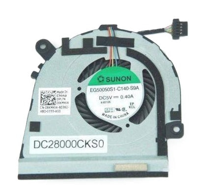 New Laptop CPU Cooling Fan for Dell XPS 12 9Q33 12-9Q33 6KMKW 06KMKW DC28000CKS0 EG50050S1-C140-S9A VVC1V 0VVC1V