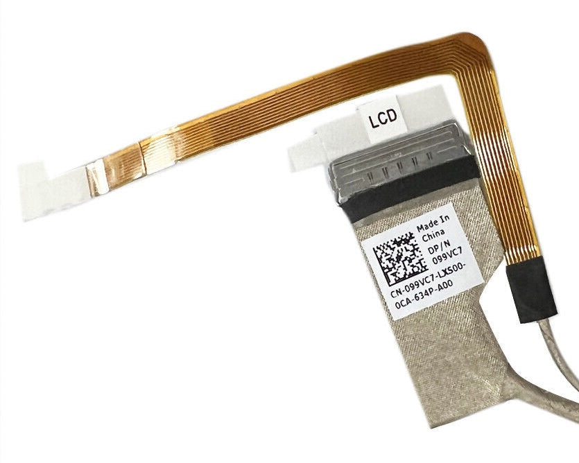 New Laptop LCD LED EDP Display Video Screen RGB Flex Cable for Dell Latitude 13 5310 13-5310 E5310 450.0JT01.0001 450.0JT01.0011 099VC7 99VC7 Bandon13 MLK