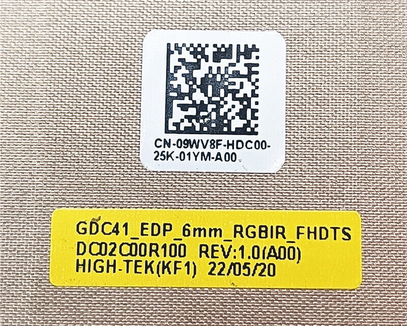 New Laptop LCD LED LVDS EDP Touch Screen Display Video RGB IR Cable for Dell Latitude 14 7420 7420S E7420 E7420S 2-in-1 09WV8F DC02C00R100 9WV8F GDC41 6mm FHD