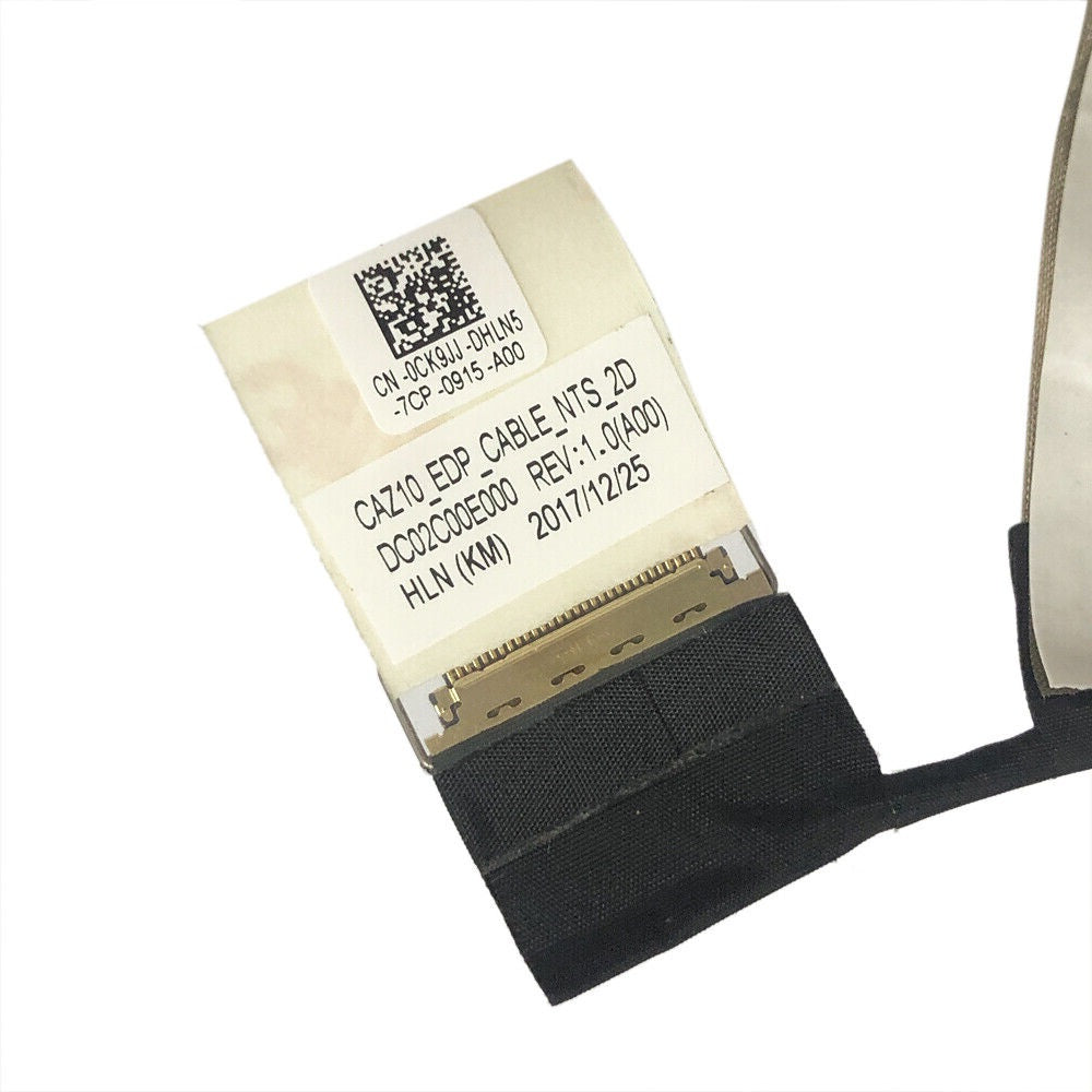 Dell New LCD LED LVDS EDP Display Video Cable Non-Touch Screen CAZ10 NTS Latitude 7280 E7280 0CK9JJ DC02C00E000 CK9JJ
