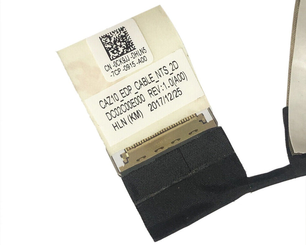 New Laptop LCD LED LVDS EDP Non-Touch Screen Display Video Cable for Dell Latitude 7280 7280 CK9JJ 0CK9JJ DC02C00E000 CAZ10 NTS 2D 30-Pin