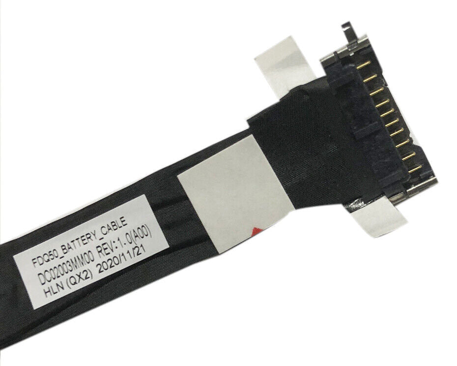 New Laptop Battery Charging IO Interface Connector Cable for Dell XPS 15 9500 9510 Precision 5550 5560 M5550 M5560 DC02003MM00 D74YX 0D74YX FDQ50