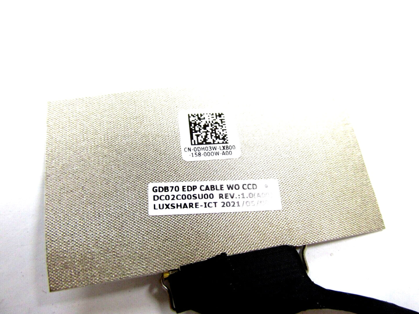 Dell Laptop LCD LED EDP Display Video Screen Cable GDB70 No CCD Camera for Precision 7550 7760 DC02C00SU00 DH03W 0DH03W New