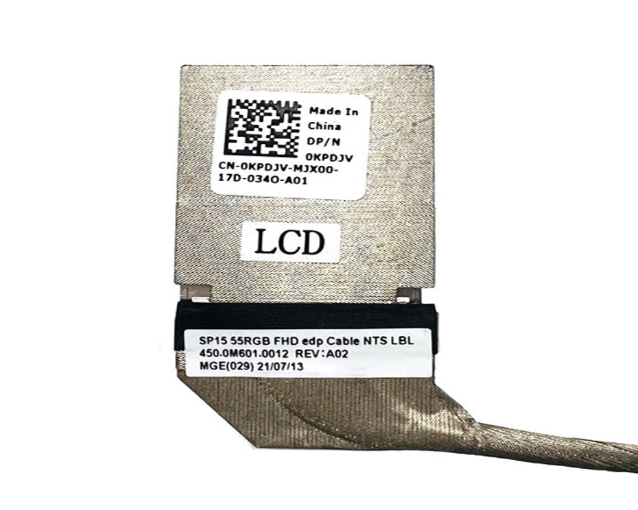New Laptop LCD LVDS EDP Non-Touch Screen Display Video RGB Cable for Dell Latitude 3560 E3560 Precision 5520 M5520 KPDJV 450.0M601.0002 450.0M601.0012 0KPDJV