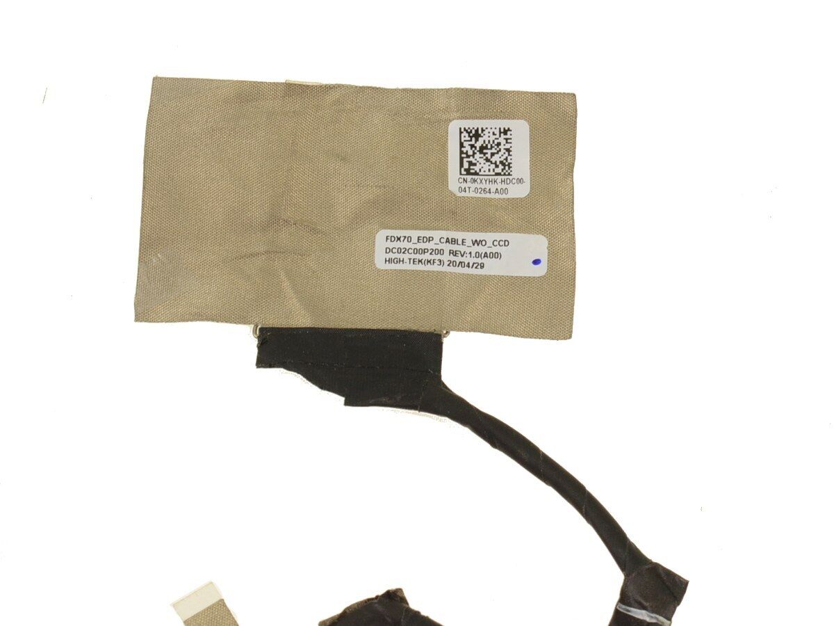 Dell Laptop LCD Video Cable for Precision 7750 7760 M7750 KXYHK 0KXYHK DC02C00P200 New LCD LED LVDS EDP Display Screen Cable FDX70 WO CCD