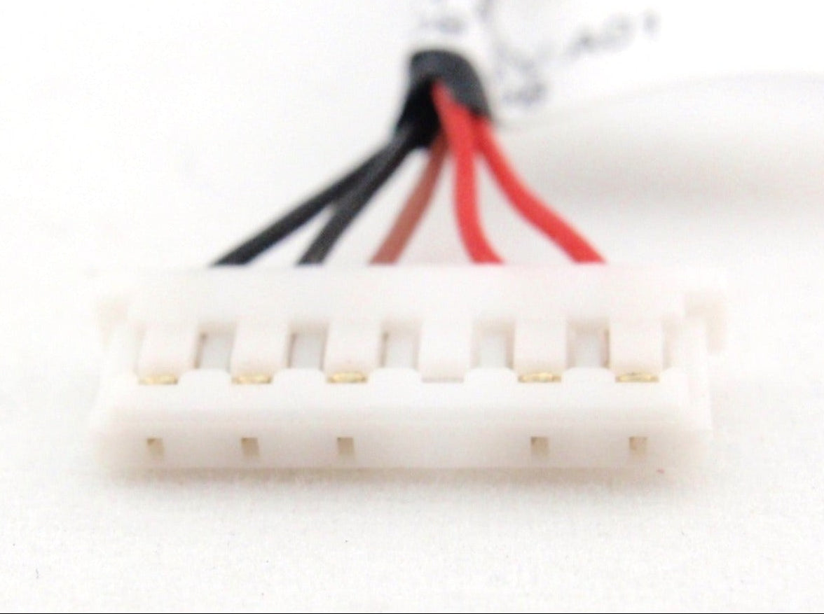 New DC In Power Jack Charging Port Connector Cable for Dell Inspiron 14 3451 3452 3458 3459 15 3551 3552 3558 15 41113 5100 RYX4J 450.03006.0001 450.03006.1001 0RYX4J 14-3451 14-3452 14-3458 14-3459 15-3551 15-3552 15-3558