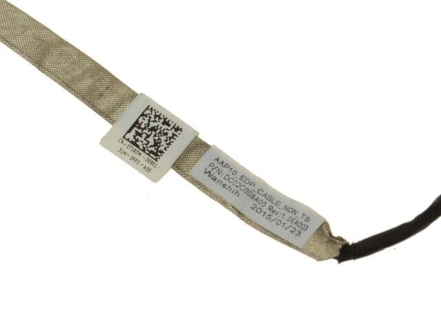 Dell Laptop LCD Display Cable for Alienware 15 R1 R2 15R1 15R2 17 R3 17R3 T1RDM 0T1RDM DC02C009A00 New LCD LED LVDS EDP Video Cable Non-Touch Screen AAP10