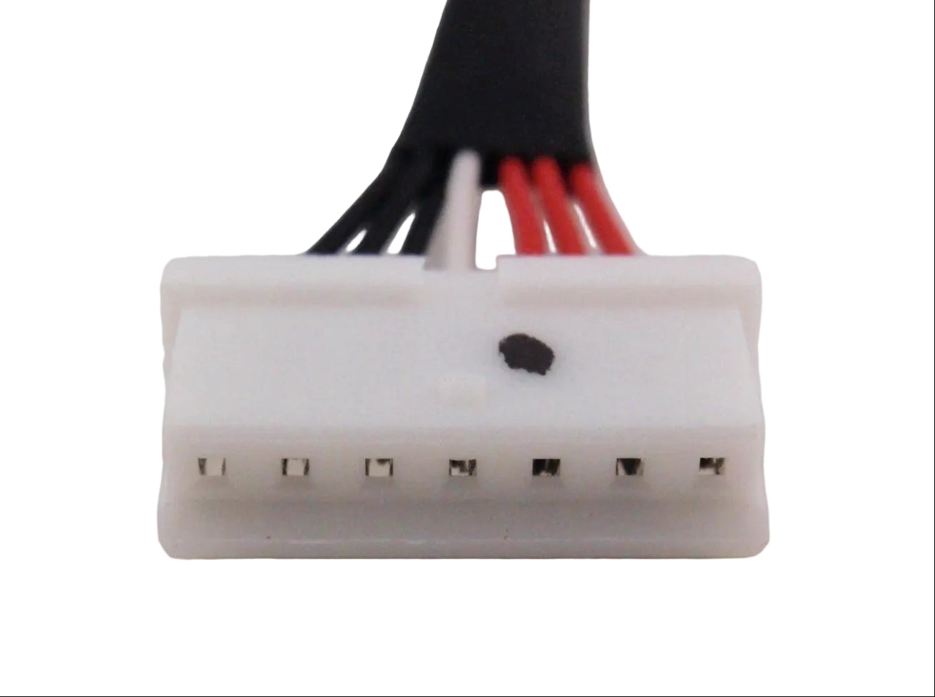 New Laptop DC In Power Jack Charging Port Connector Cable for Dell Precision M3800 15 5510 15-5510 XPS 15 9530 9531 9532 9533 9534 9535 9550 DC30100O800 TPNTM 0TPNTM 7-Wire 15-9530 15-9531 15-9532 15-9533 15-9534 15-9535 15-9550