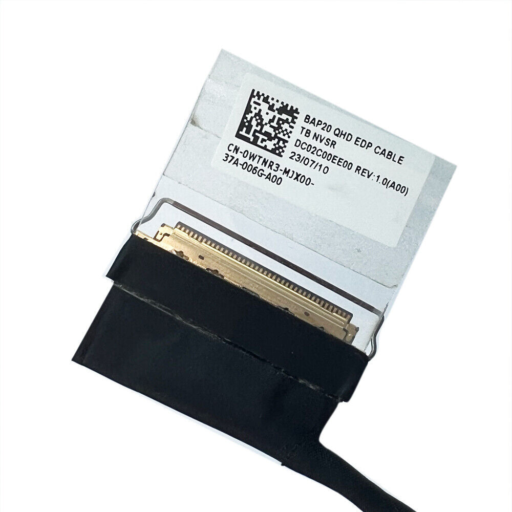 Dell Laptop LCD LED LVDS EDP Display Video Screen Cable for Alienware 17 R4 17R4 P31E 0WTNR3 DC02C00EE00 0WTNR3 New Non-Touch BAP20 4K QHD