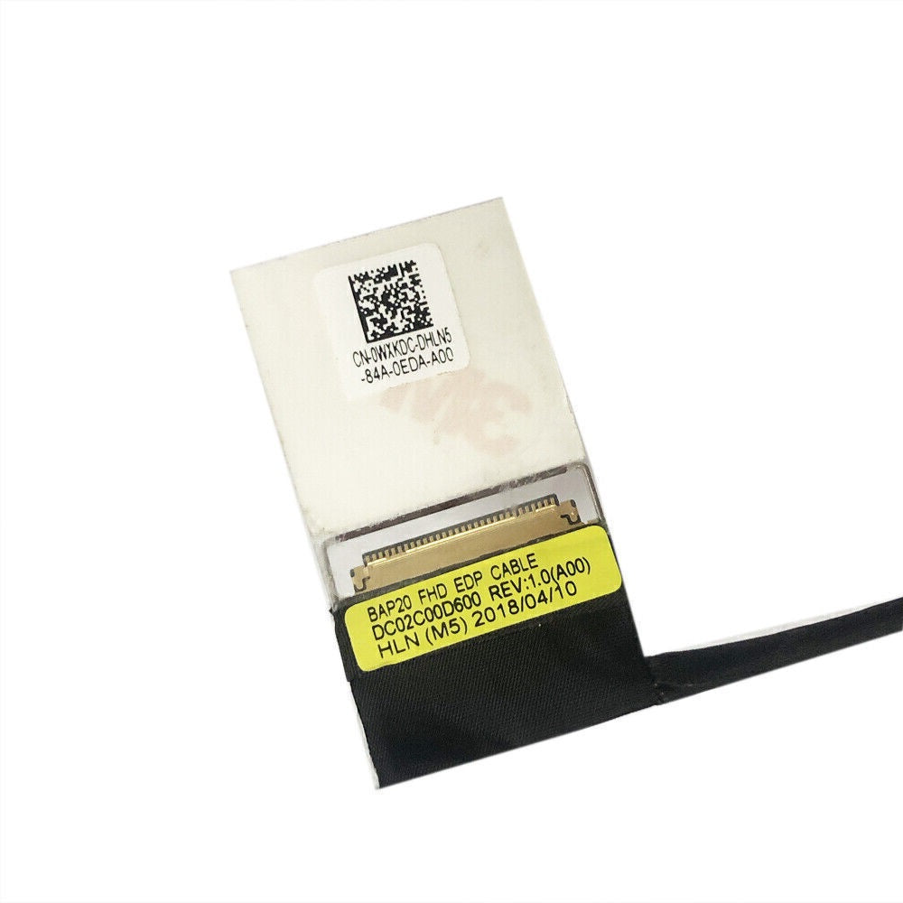 Dell Laptop LCD Display Cable for Alienware 17 R4 R5 17R4 17R5 P31E DC02C00D600 WXKDC 0WXKDC New LCD LED LVDS EDP Video Screen Cable BAP20 FHD