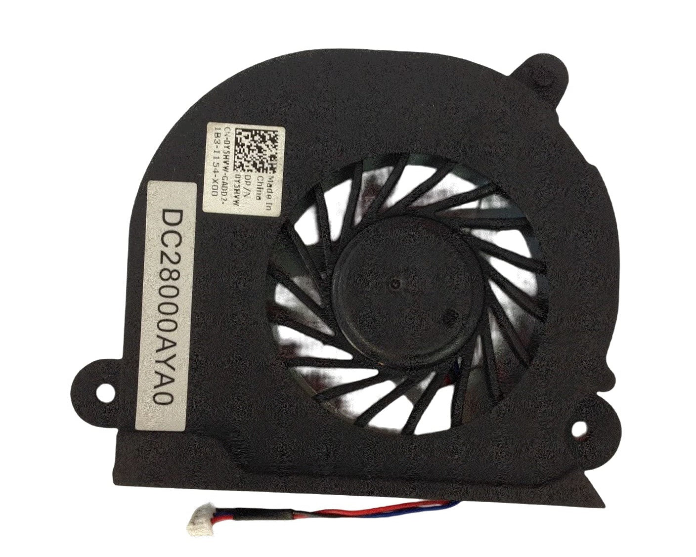 New Laptop CPU Cooling Fan for Dell Inspiron 15R 5520 5525 7520 Vostro 3560 V3560 DC28000AYS0 DC28000AYD0 0Y5HVW Y5HVW NPPGP 0NPPGP 6HNV7 06HNVY MF60120V1-C530-G99 DFS501105FQ0T FB93 FB96