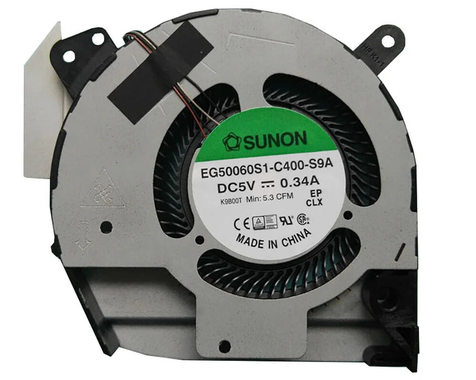 New Laptop CPU Cooling Fan for Dell Latitude 5401 5402 P98G DC28000NTSL EG50060S1-C400-S9A NS85C23-18M23 YX3WM 0YX3WM DC5V Integrated GPU Only (Not Discrete)