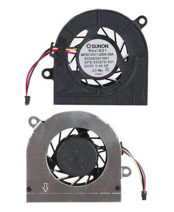 New Laptop CPU Cooling Fan for HP TouchSmart TS TM2 TM2-1000 TM2-2000 592970-001 6033B0021601 UDQFVHH01C1N