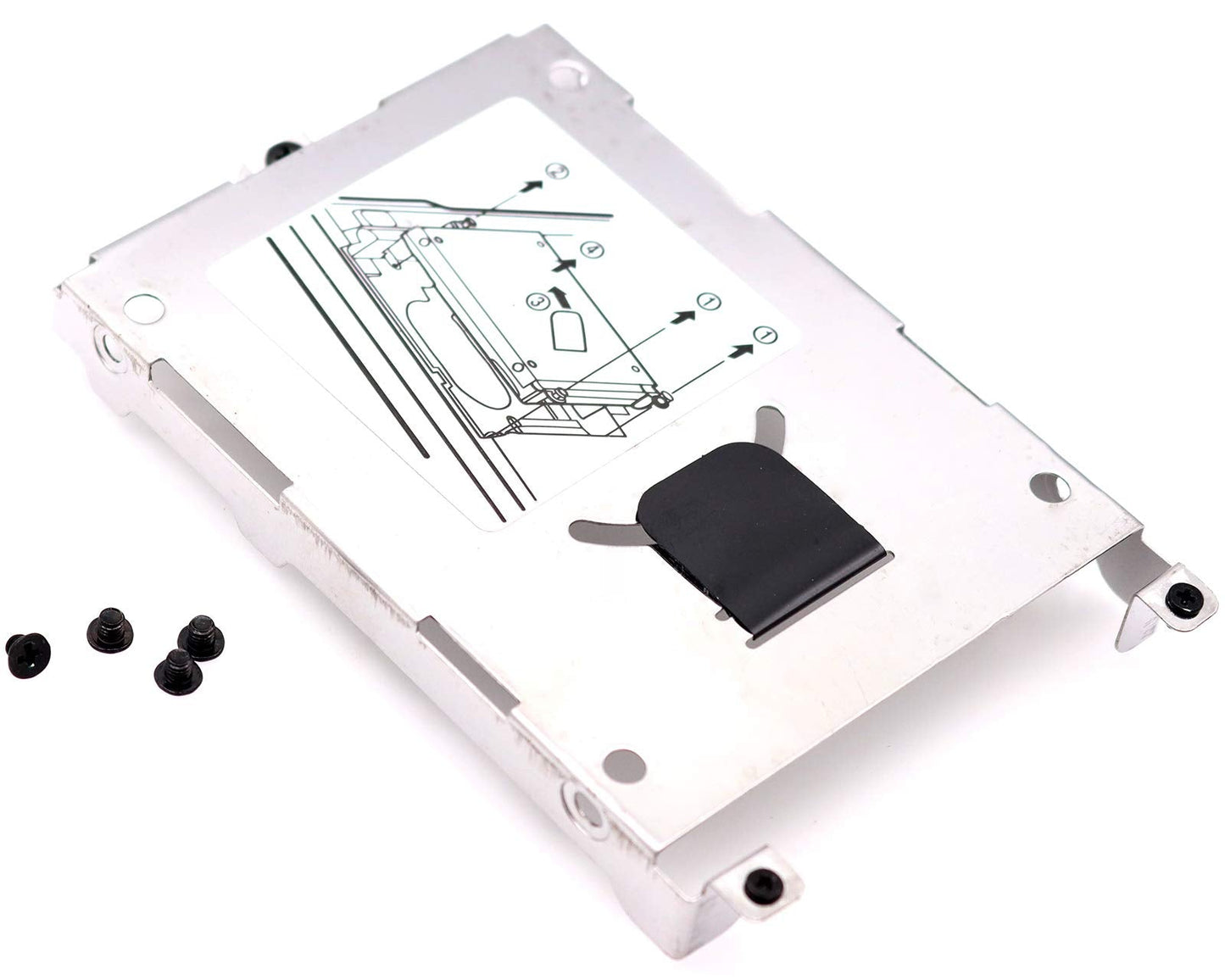 New Laptop Hard Drive HDD SSD Tray Caddy Carrier Enclosure Bracket with Screws for HP ProBook 6360b 6460b 6465b 6470b 6475b 6560b 6565b 6570b EliteBook 8460p 8460w 8470p 8470w 8570p 8570w 8760w 8770w 642774-001