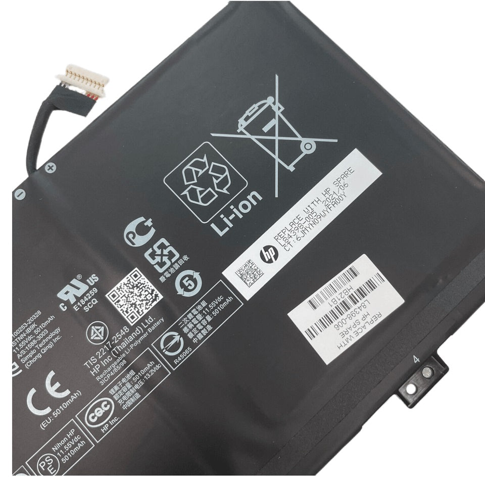 New Genuine Laptop Battery Pack for HP Chromebook 640 G1 640G1 x360 14-14C-CA HSTNN-IB9K HSTNN-LB8T L84182-1C1 L84182-421 L84398-005 BC03XL Original 60.9Wh 11.55V